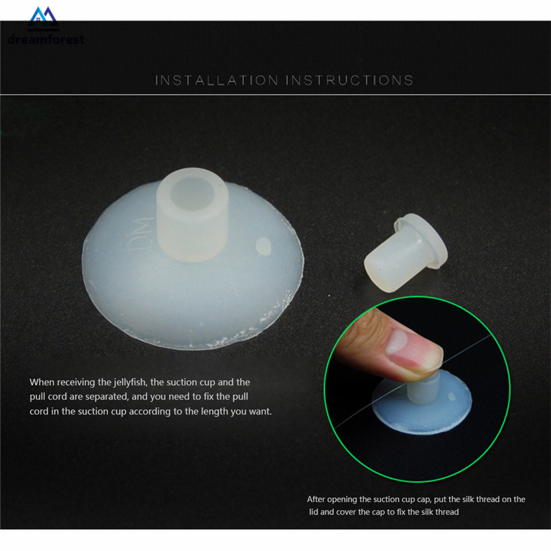 Sứa Giả Phát Sáng Trang Trí Bể Cá Cảnh SJHY0306 CRD