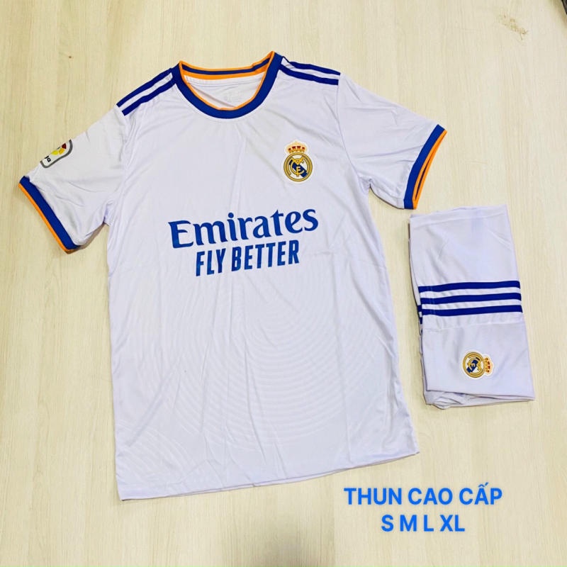 TH Mẫu Quần Áo Bóng Đá REAL ARSENAL MIAMI MANCITY Vải Thun Thái Cao Cấp - Bộ Đồ Đá Banh Nam Nữ pp Bởi Be Happy Sport