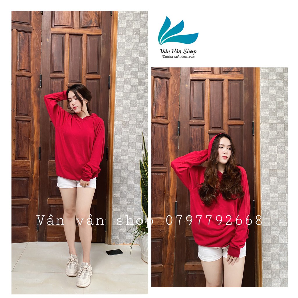 Áo hoodie trơn chất cotton | BigBuy360 - bigbuy360.vn
