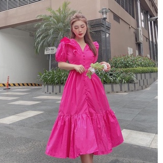 Đầm babydol bigsize(55-90kg) cổ bèo bigsize đi chơi đi tiệc đều được bầu bí bon chen thoải mái ạ