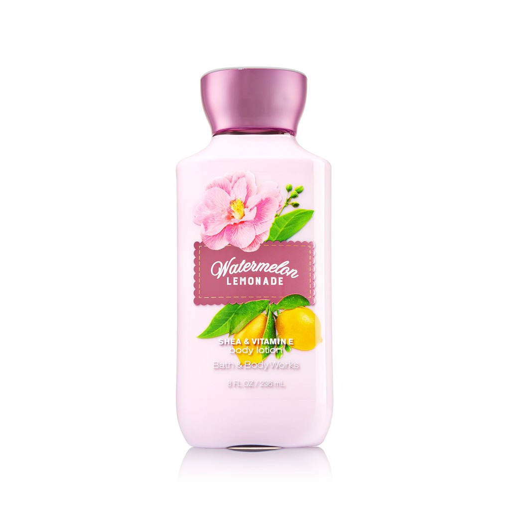 Dưỡng thể giữ ẩm da Bath &amp; Body Works Watermelon Lemonade body lotion 236ml (Mỹ)