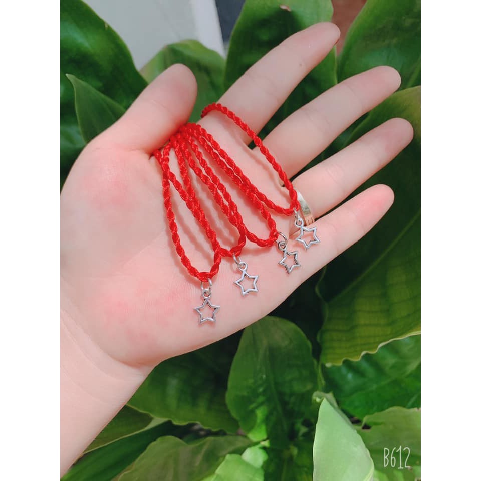 [Siêu Rẻ Siêu Xinh] Vòng Tay Sợi Chỉ Đỏ Bện Dây May Mắn, Nhiều Hình Dáng Đa Dạng | BigBuy360 - bigbuy360.vn