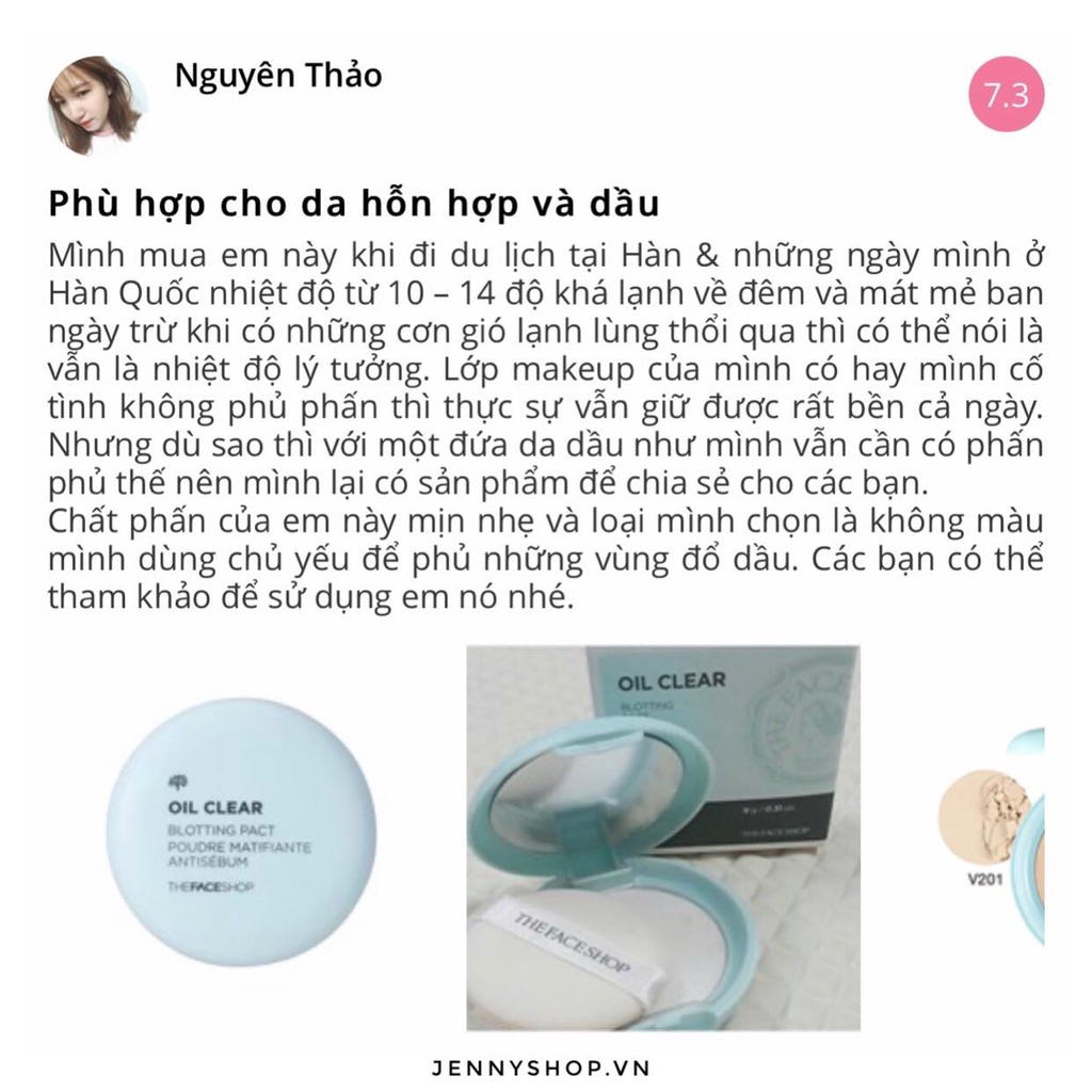 Phấn Phủ Nén Kiềm Dầu Oil Clear Smooth &amp; Bright Pact SPF30/PA+