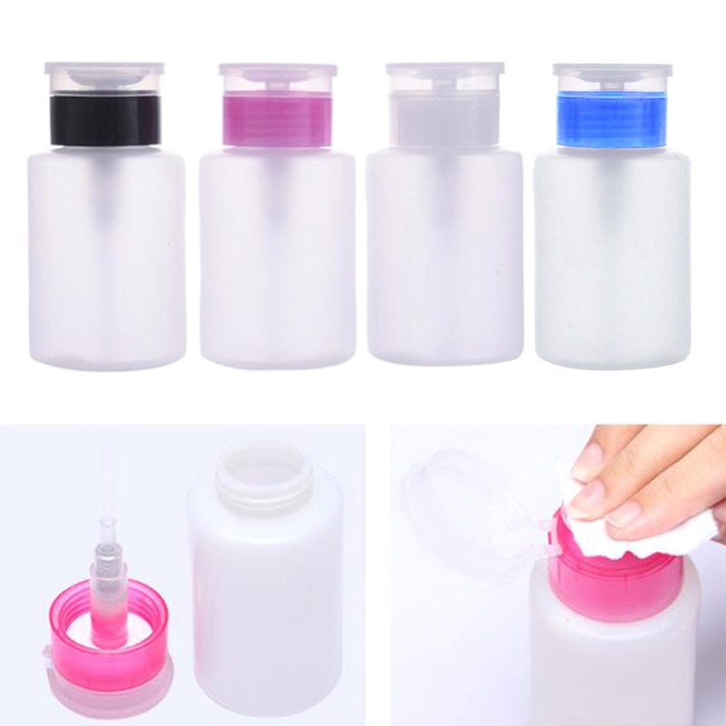 Chai Rỗng 150ml Bằng Nhựa Trong Suốt Có Nắp Lật Để Đựng Mỹ Phẩm Rem