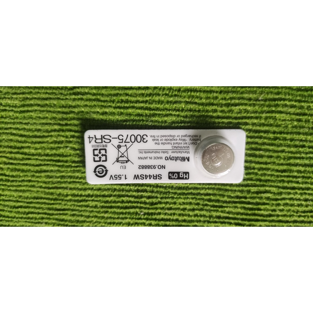 Pin dùng cho thước cặp, panme SR44SW 1.55V MITUTOYO
