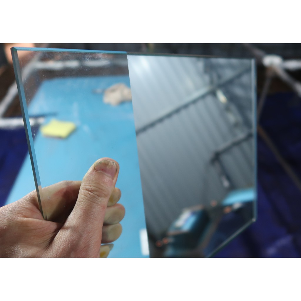 Sơn gương trên kính, mica và nhựa trong