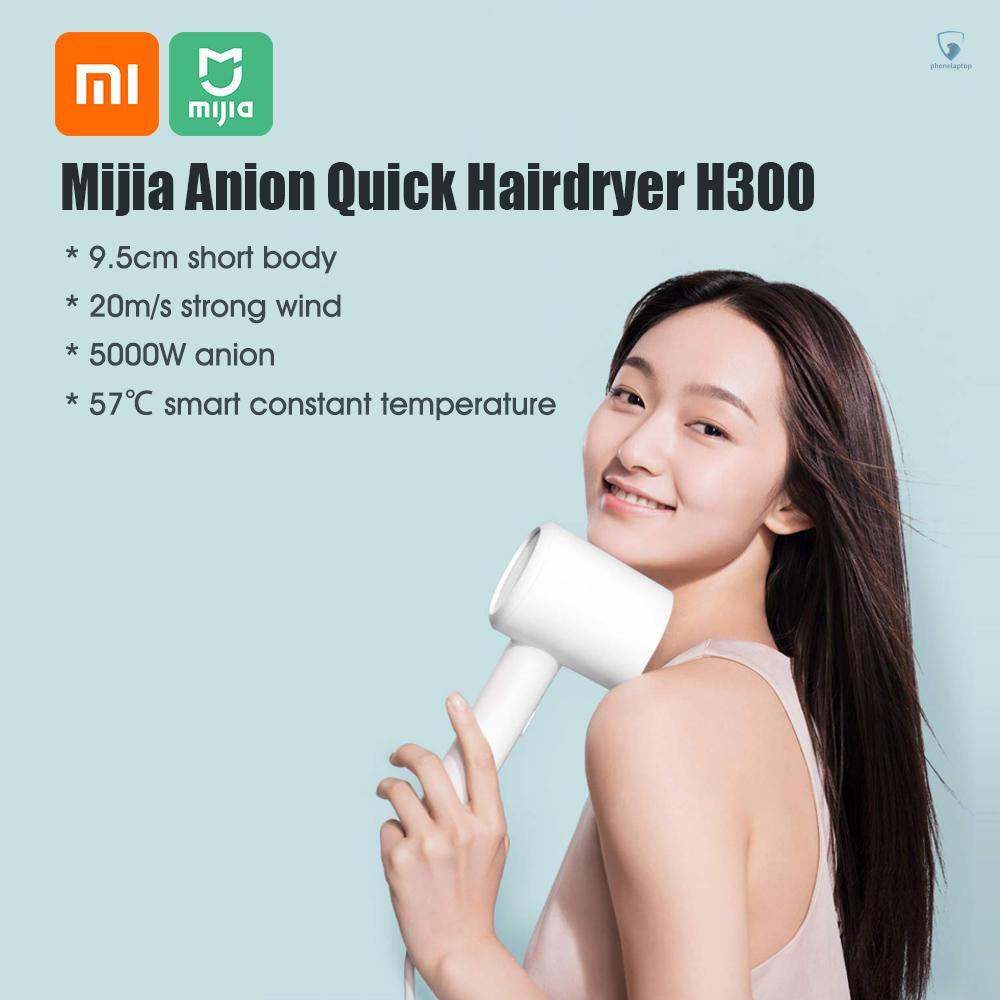 Máy sấy tóc nhanh bù ion âm Xiaomi H300 anion chống khô xơ rối tóc cao cấp chính hãng - Minh Tín Shop