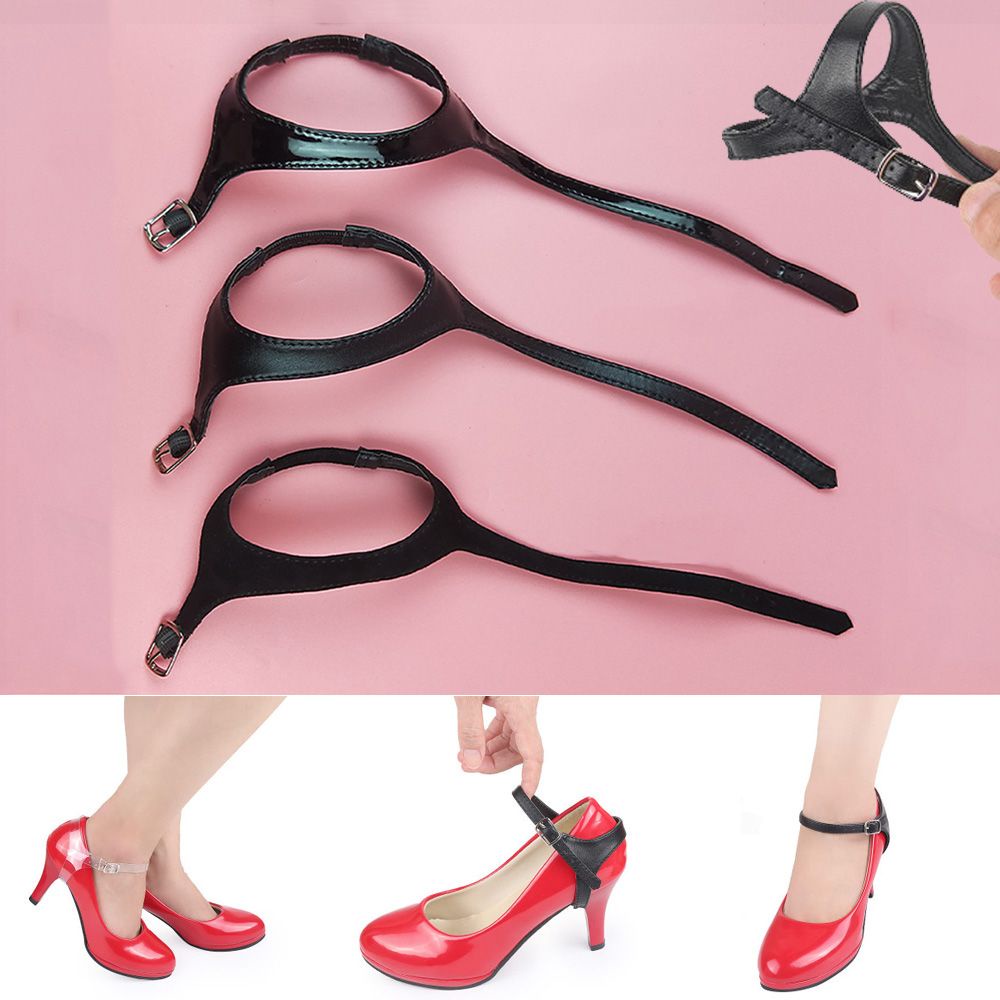 Dây quai giày cao gót với khóa kim loại chống trượt có thể điều chỉnh tiện lợi