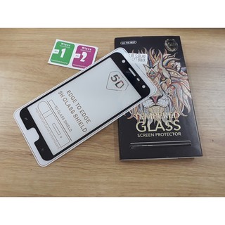 Dán kính cường lực full màn hình 5D Galaxy J7 Duo phủ màu Tặng ốp dẻo Silicon