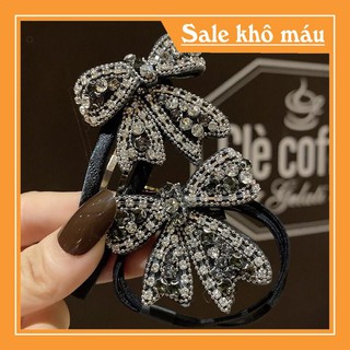Sét kẹp tóc, buộc tóc gắn kim cương