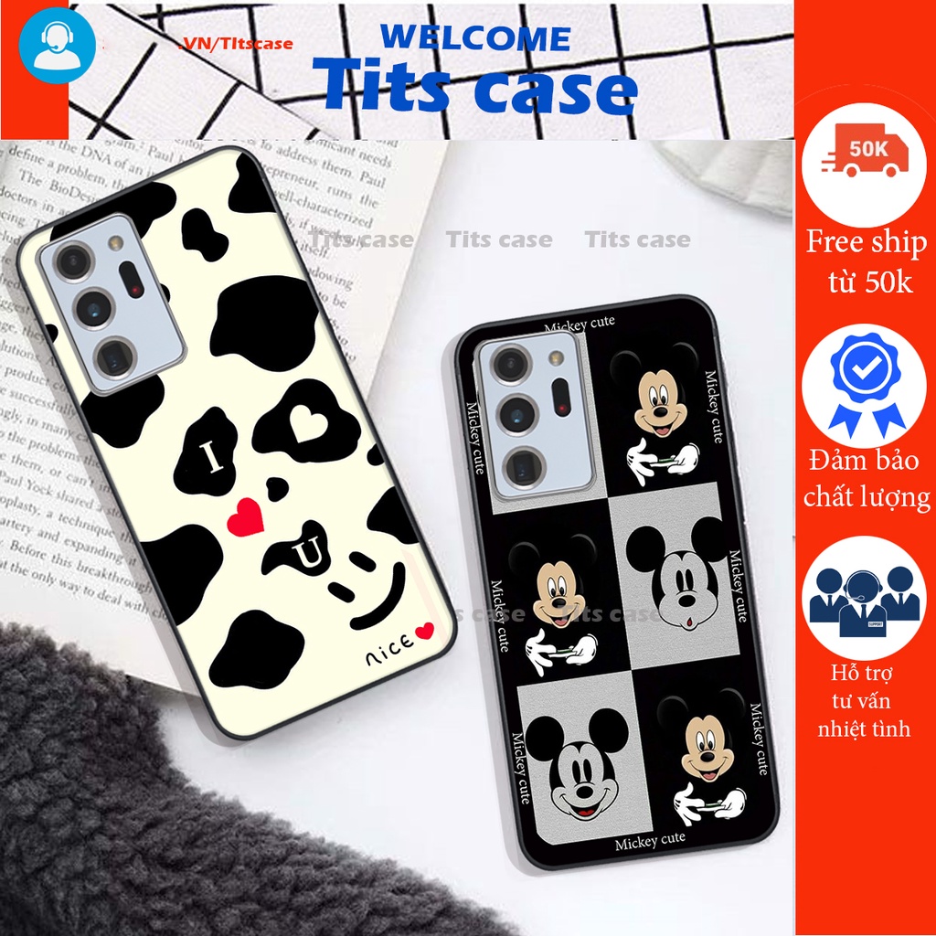 Ốp lưng Samsung Galaxy NOTE 20 ULTRA in hình bò sữa, gấu be@r, cute cực  ĐỈNH -  cực CHẤT-  cực COOL