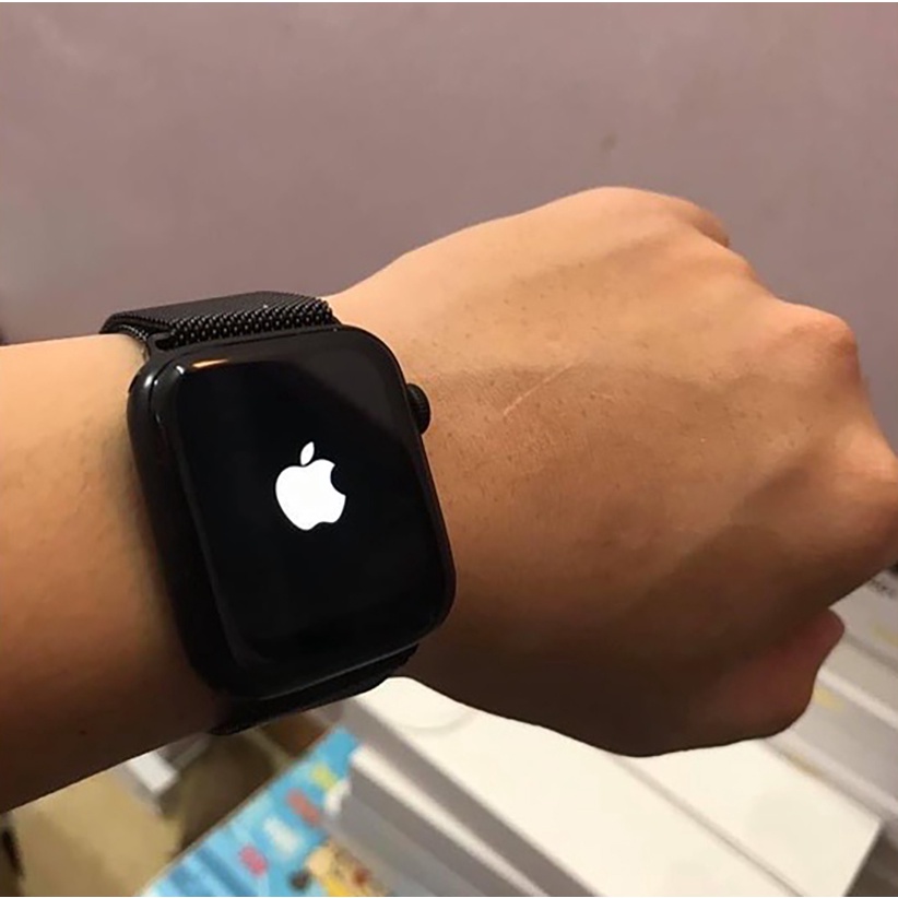 Đồng Hồ Smart Watch / Đồng Hồ Thông Minh Logo Táo Bản Cao Cấp / Kết Nối Bluetooth - Bảo Hành 6 Tháng