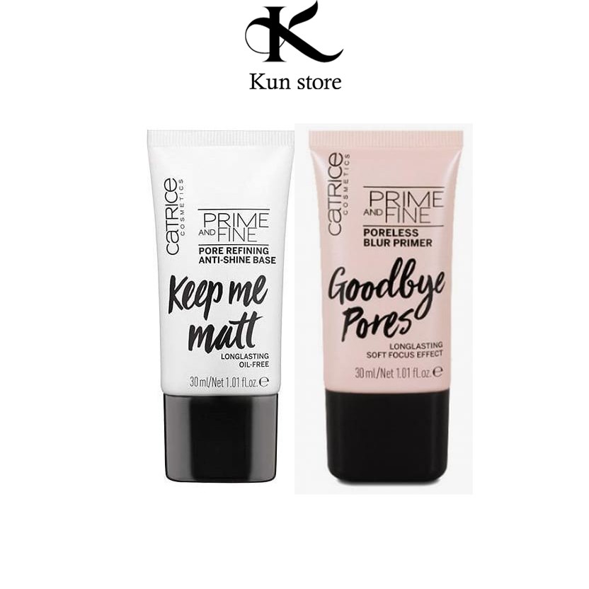 KEM LÓT CATRICE PRIME AND FINE PORE REFINING ANTI SHINE BASE