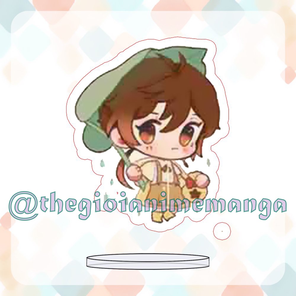 ( MINI 3cm ) Mô hình Standee GENSHIN IMPACT anime chibi mica trưng bày nhiều mẫu