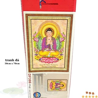 Tranh đính đá phật dược sư DF386 (50cm x 70cm)