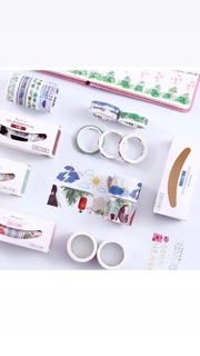 Set 7 cuộn trang trí Washi tape