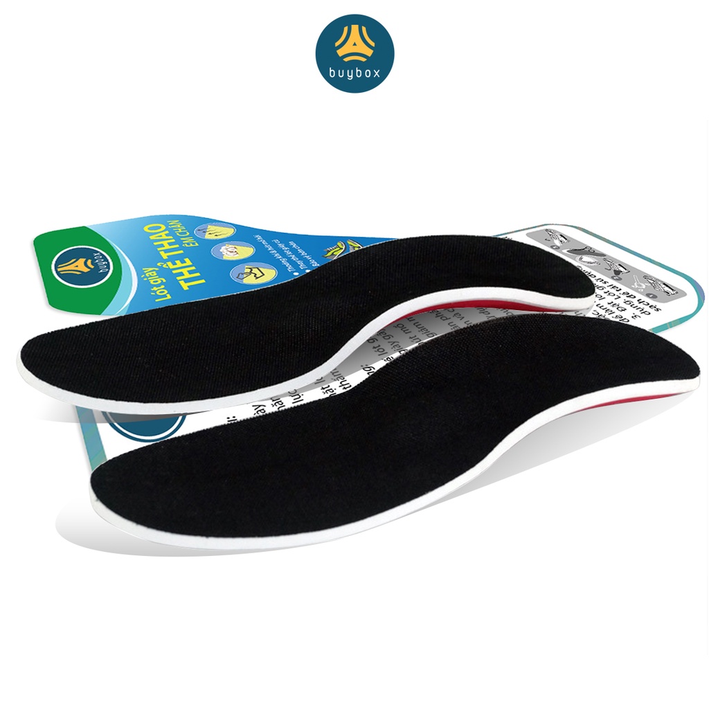 Lót giày vòm cao ốp nhựa dùng cho bàn chân bẹt phẳng cải thiện dáng đi chân chữ X, giảm đau mỏi - buybox - V01BBPK179