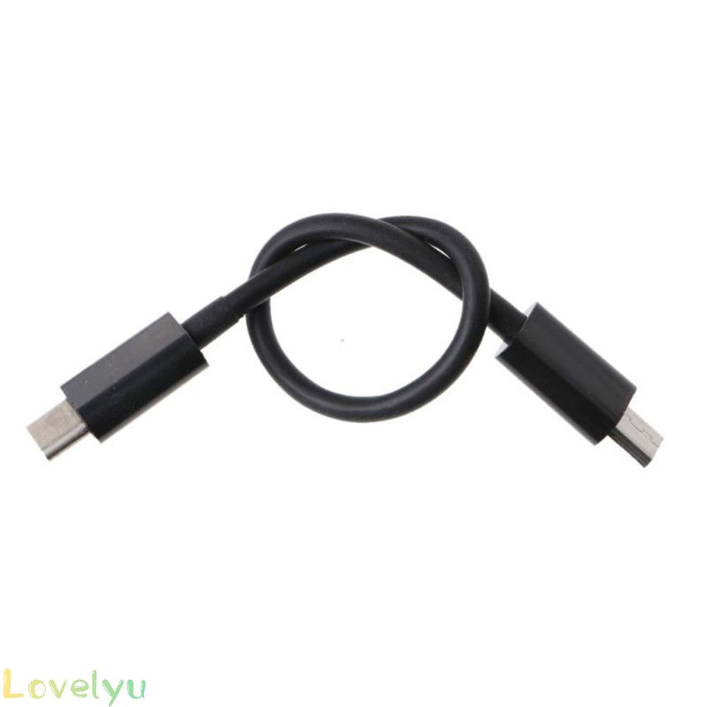 &lt;READY STOCK&gt;Mini USB3.1 Type-C To USB 2.0 MicroB Mini Charging Data Transmission-Adapter100% brand new！