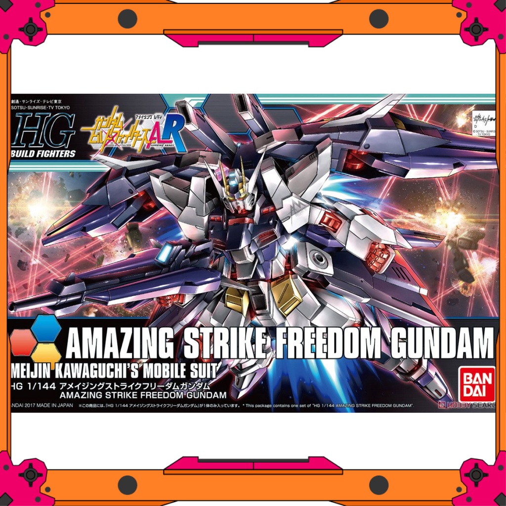 Mô hình lắp ráp Gundam HG BF Amazing Strike Freedom Gundam