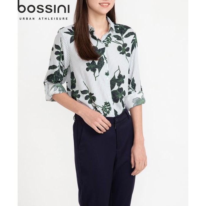 Áo sơ mi nữ họa tiết thiên nhiên thời trang công sở Bossini 521023090