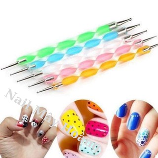 Bút chấm bi nail vẽ móng sét 5 bút 2 đầu