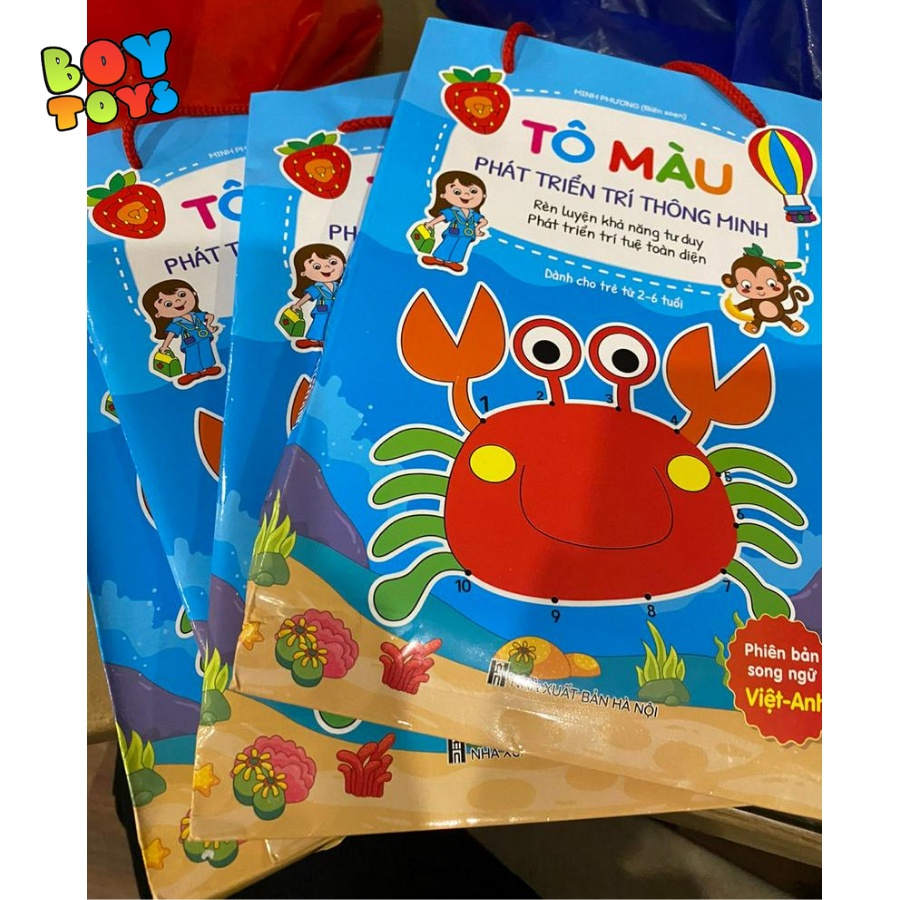 Set 8 đồ chơi tô màu cho bé thỏa sức sáng tạo