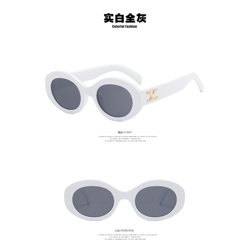 (KIQI-FASHION) COD Kính Mát Chống Tia UV400 Phong Cách Retro Thời Trang Cho Nam Và Nữ