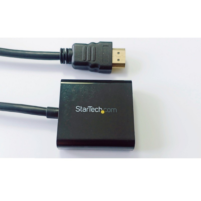 Cáp chuyển HDMI sang VGA - HDMI to VGA adapter, hàng chính hãng StarTech, bảo hành 12 tháng