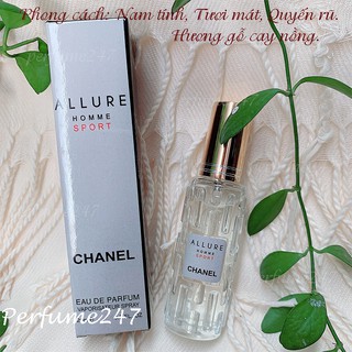 Nước hoa nam mini alure 20ml cao cấp