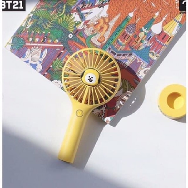 Quạt Mini BT21 HANDY FAN VER 2 HÀNG CHÍNH HÃNG Royche BTS