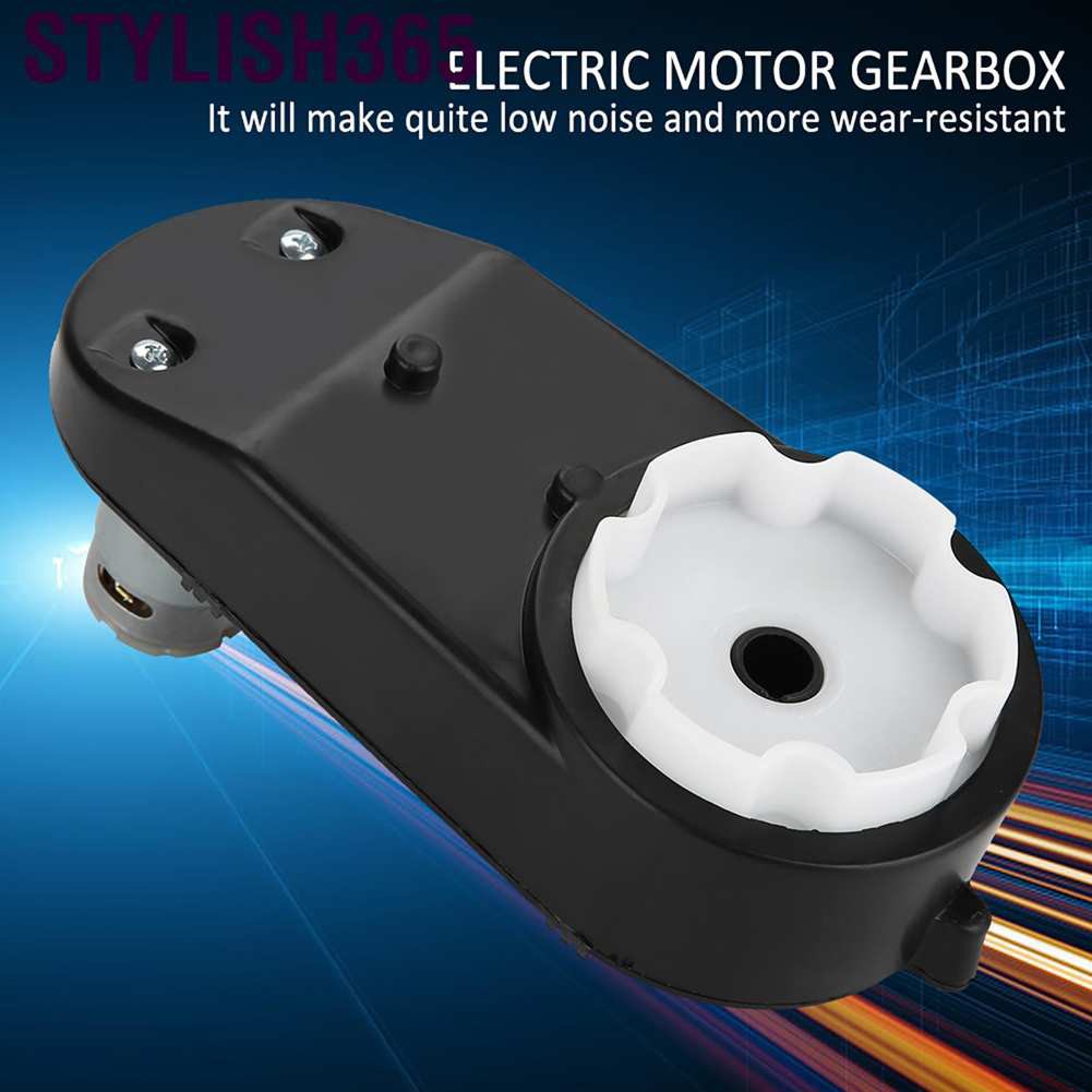 Stylish365 RS390 Electric Motor Gearbox 6V/12V 12000-20000RPM for Kids Car Toy