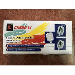 Phích cắm điện 3 chấu Cheng Li