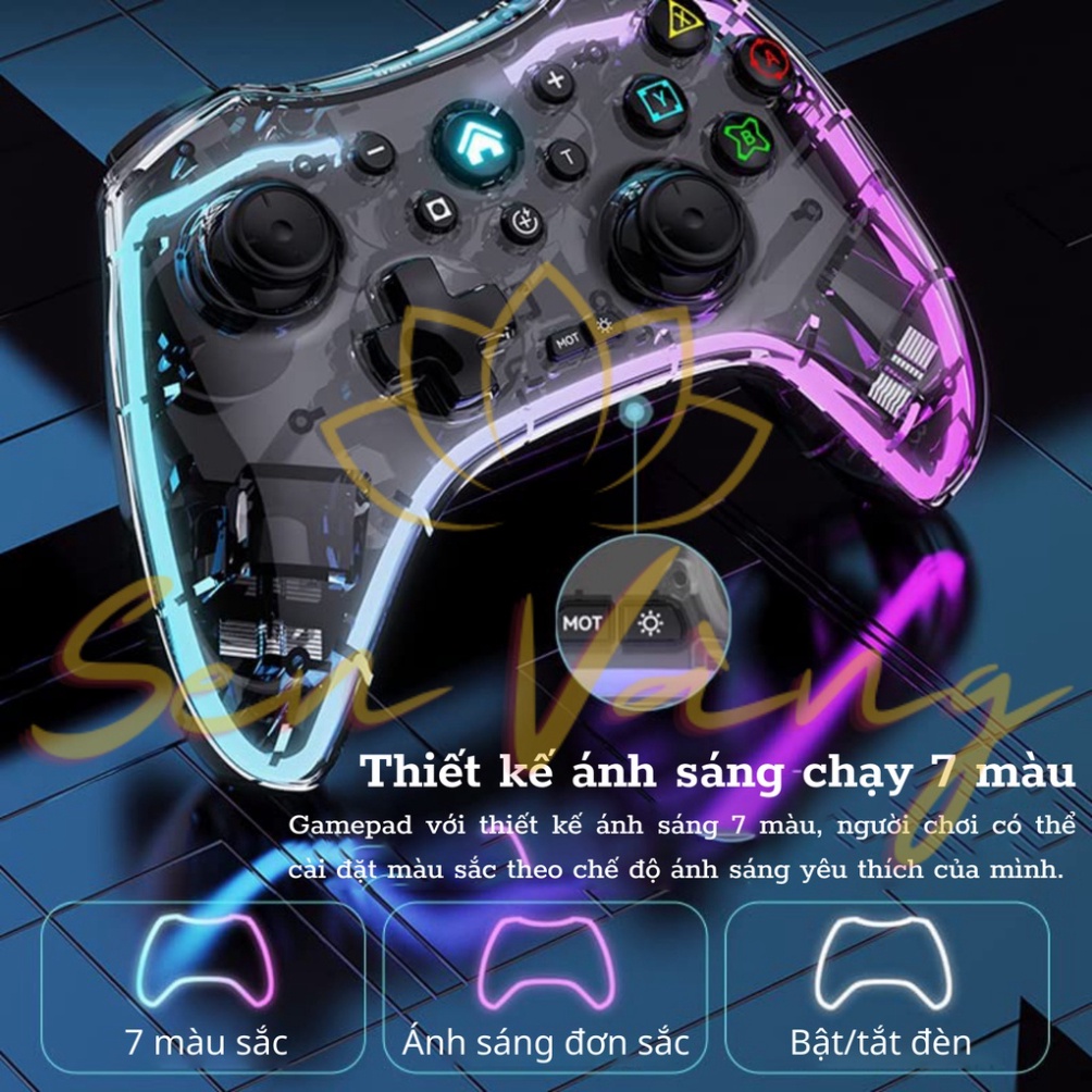 Tay Cầm fo4 Có Dây Laptop, PC full color all Game, PS3/PS4/PS5 chơi fifa online 4 Microsoft Xbox 360 Full Box Có Rung