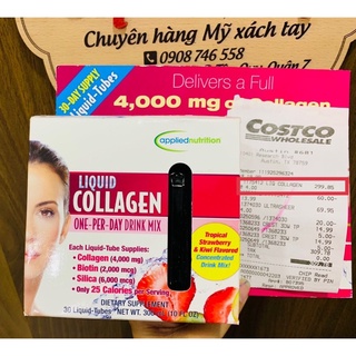 Hộp 30 ống Collagen nước Liquid Collagen One Per Day Drink Mix của Mỹ