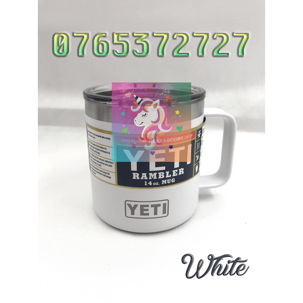 Ly giữ nhiệt Yeti Mug xuất dư 14 Oz - 420 ml