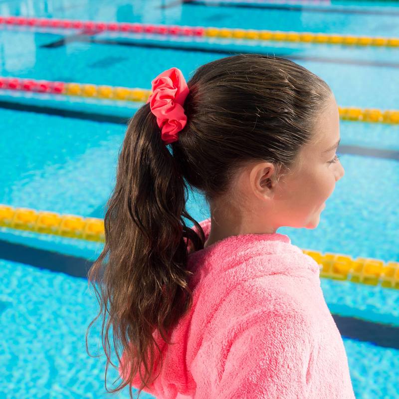 Dây buộc tóc khi bơi cho bé gái Decathlon NABAIJI màu hồng