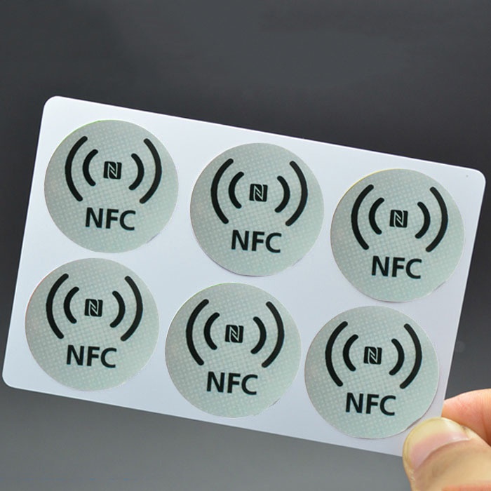 Bộ 6 sticker thẻ NFC - NXP ntag 213