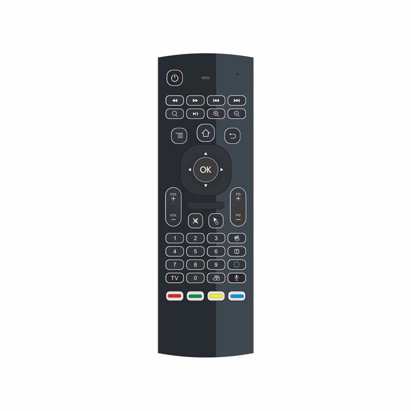 Tivi Box X96 Max plus ultra Android 11 điều khiển giọng nói tiếng việt kiêm bàn phím đèn nền Ram 4G Có Bluetooth S905X4