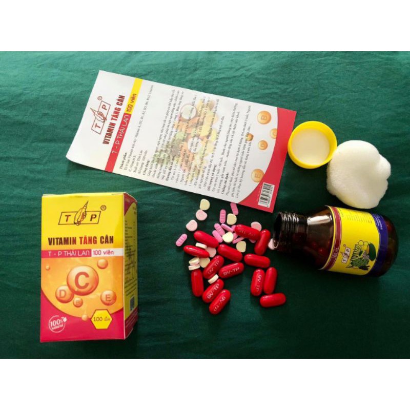 Vitamin TP Thái Lan_ tăng cân an toàn.tăng 3-6kg sau 1 tháng