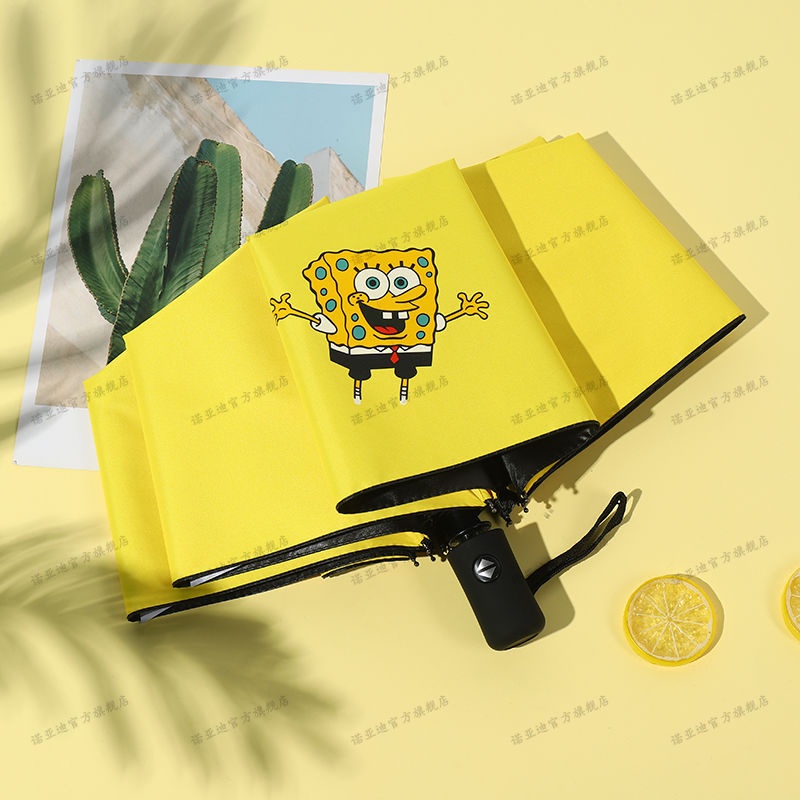 Hàng Có Sẵn|Mùa Mưa|Dù Gấp Tự Động Chống Nắng Bằng Vinyl Họa Tiết Hoạt Hình Doraemon