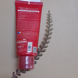 Sữa rửa mặt Hada Labo 80g 𝐇𝐚𝐝𝐚 𝐋𝐚𝐛𝐨 𝐏𝐑𝐎 𝐀𝐍𝐓𝐈 𝐀𝐆𝐈𝐍𝐆