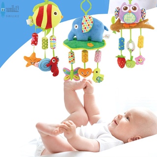 Lục lạc thú bông đáng yêu treo nôi / xe đẩy cho bé