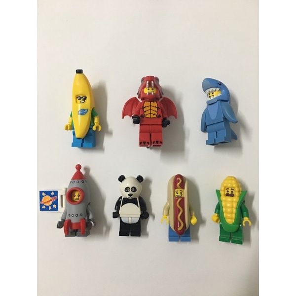Nhân vật lego minifigure chíng hãng Custome Animal Suit các loại