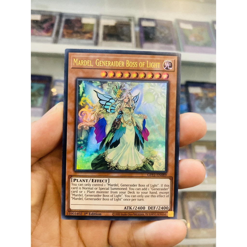 Thẻ Bài YugiOh! Mã GFP2-EN089 - Mardel, Generaider Boss of Light - Ultra Rare - 1st Edition