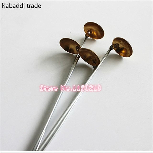 4 cái Thìa đồng đốt hóa chất - dụng cụ thí nghiệm