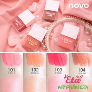 Phấn má hồng NOVO JUICE LIQUID dạng kem dễ tán