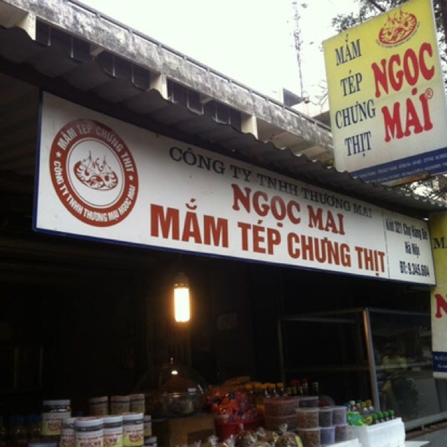 MẮM TÉP CHƯNG THỊT NGỌC MAI LỌ 200g