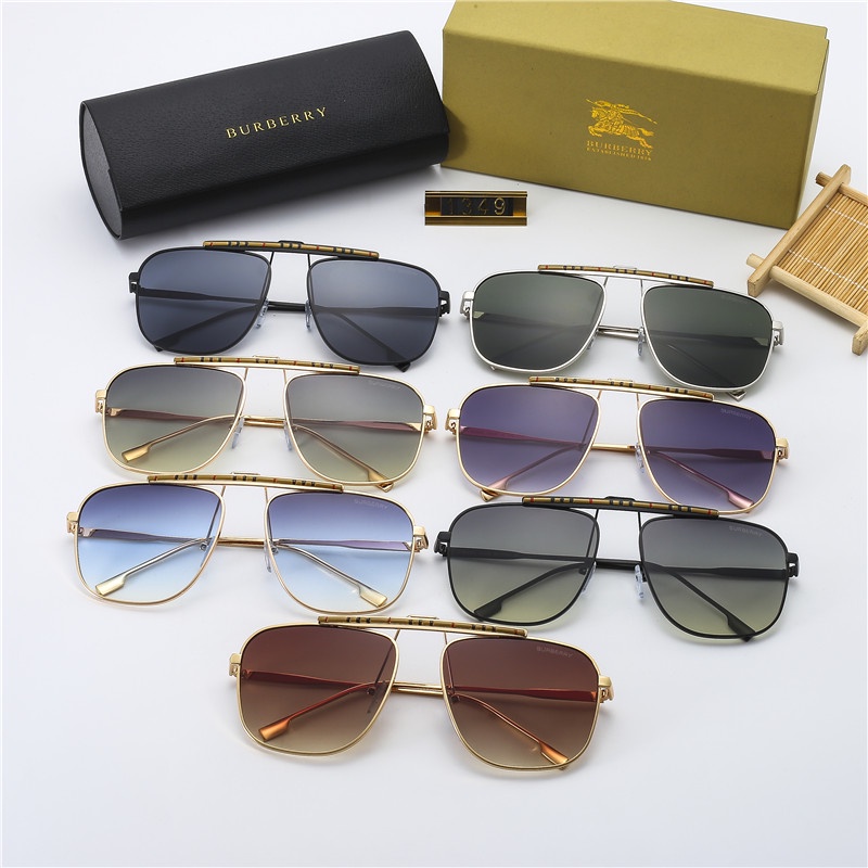 Kính Mát Phân Cực Hiệu Burberry Cho Nam Nữ Kèm Hộp Đựng