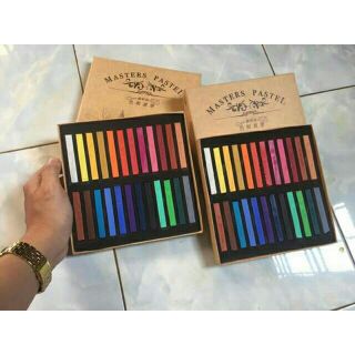 Phấn tiên, màu nhuộm tóc tạm thời Master Pastel 12/24/36/48 màu