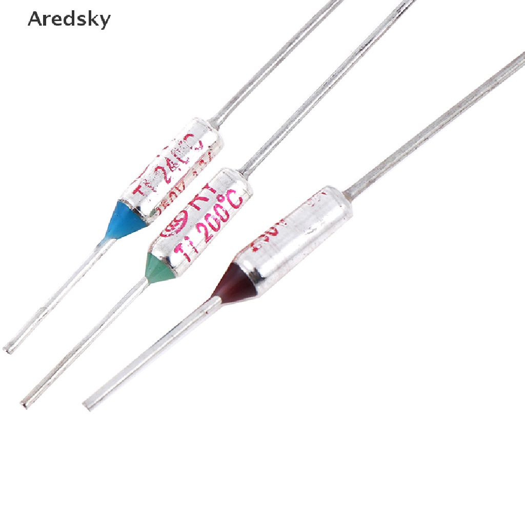 [Aredsky] 10 Chiếc 95°C / 133°C / 145°C / 157°C / 172°C / 184°C / 192°C / 200°C / 216°C / 240°Cầu Chì Nhiệt Bán Chạy